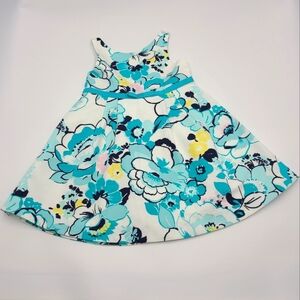 Janie and Jack floral pique dress size 12-18 months